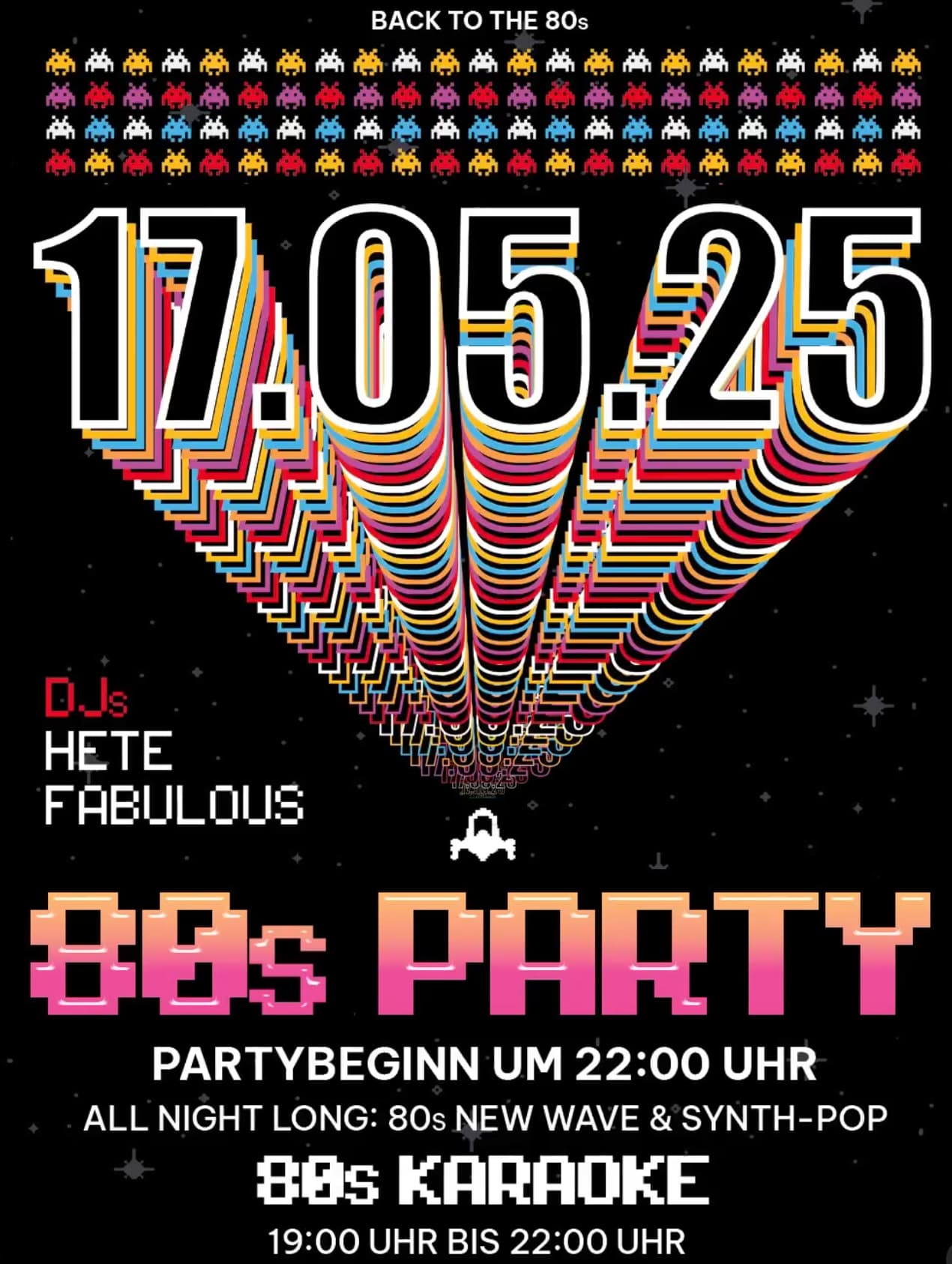 Back To The 80s Party