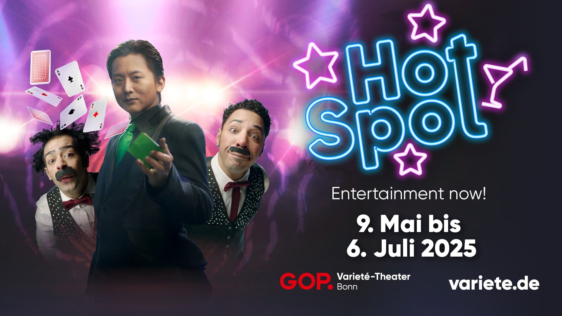 GOP Varieté-Theater Bonn: Hot Spot - Entertainment now!