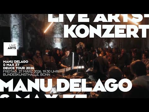 live arts: Manu Delago & Max ZT Konzert: Deuce Tour 2026