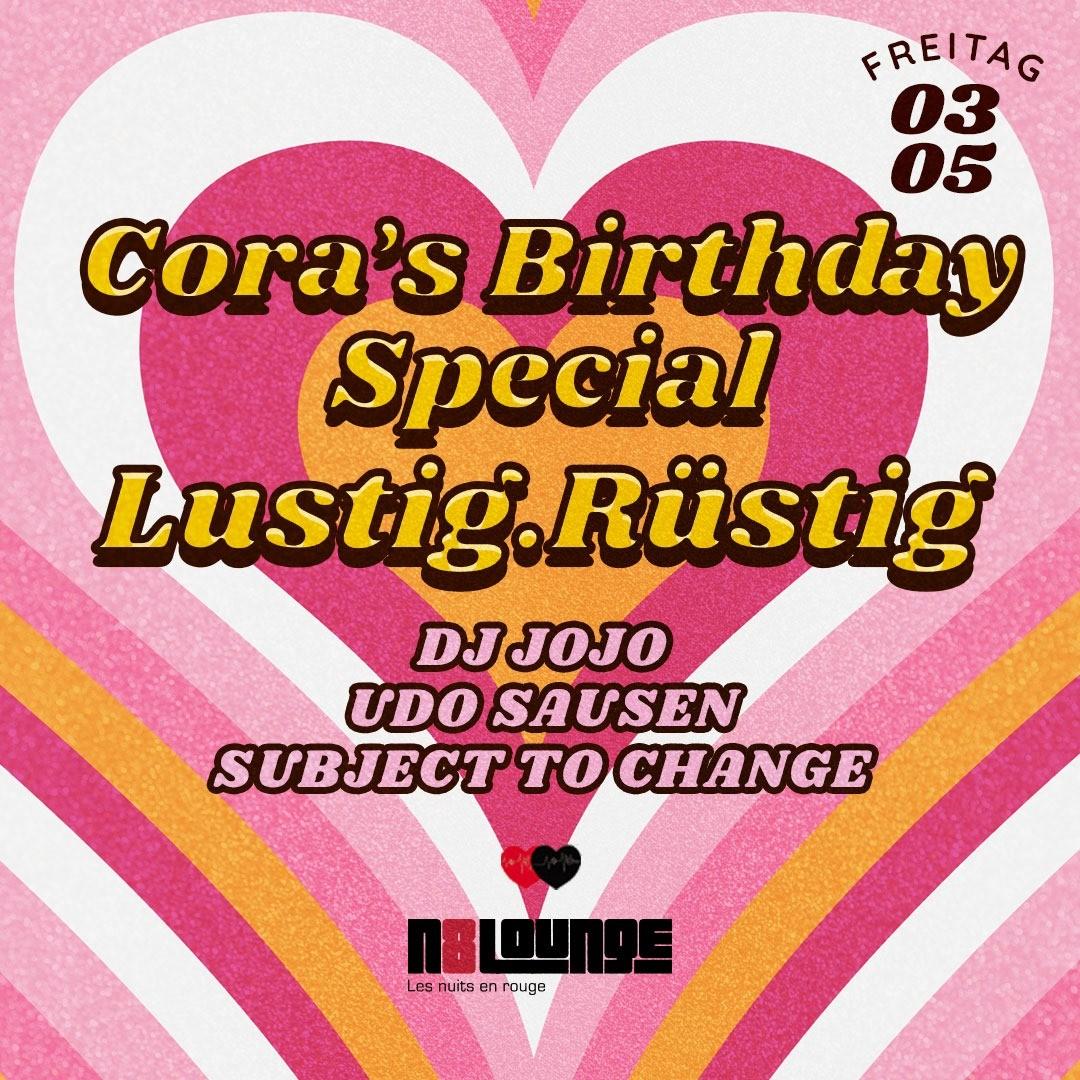 Lustig.Rüstig Coras Birthday Special