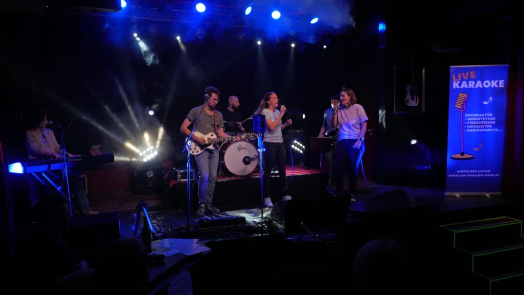 "LIVE Band Karaoke" in der RheinBühne - "Deluxe" - Karaoke mal ganz anders