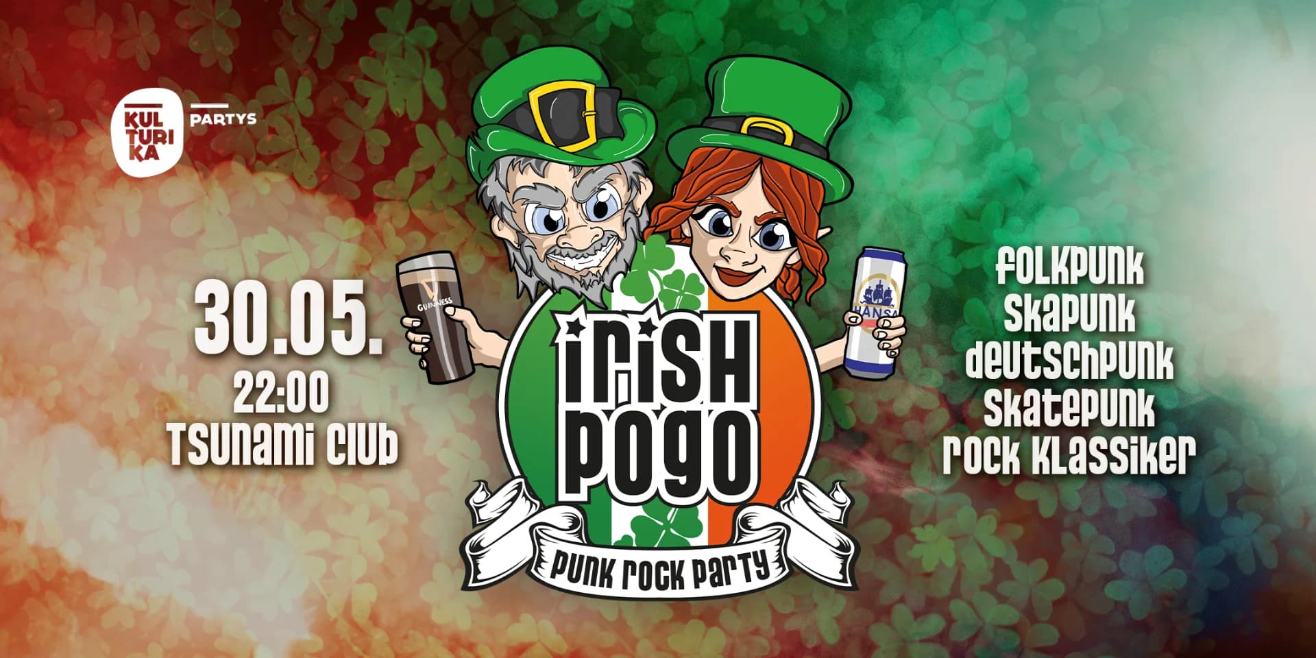 IRISH POGO Punkparty // 30.05 Tsunami Club