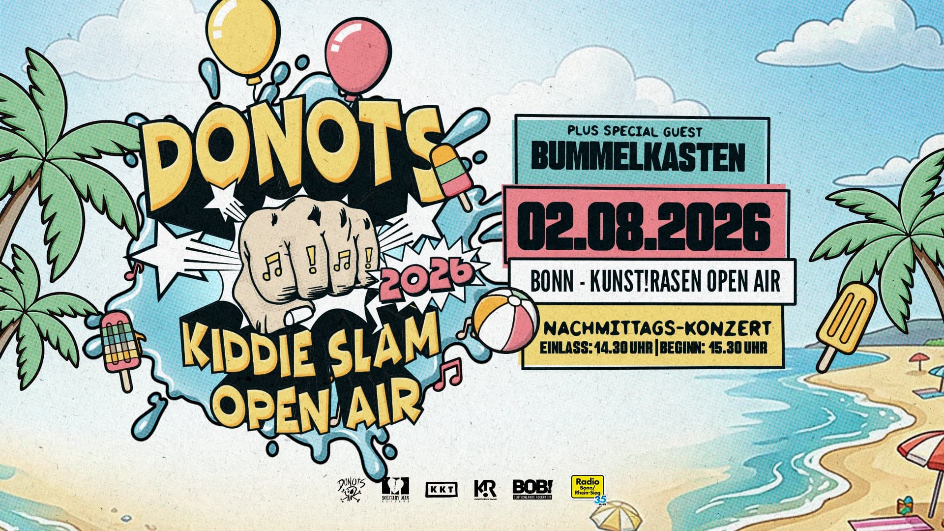 Donots - Grand Kiddie Slam Open Air