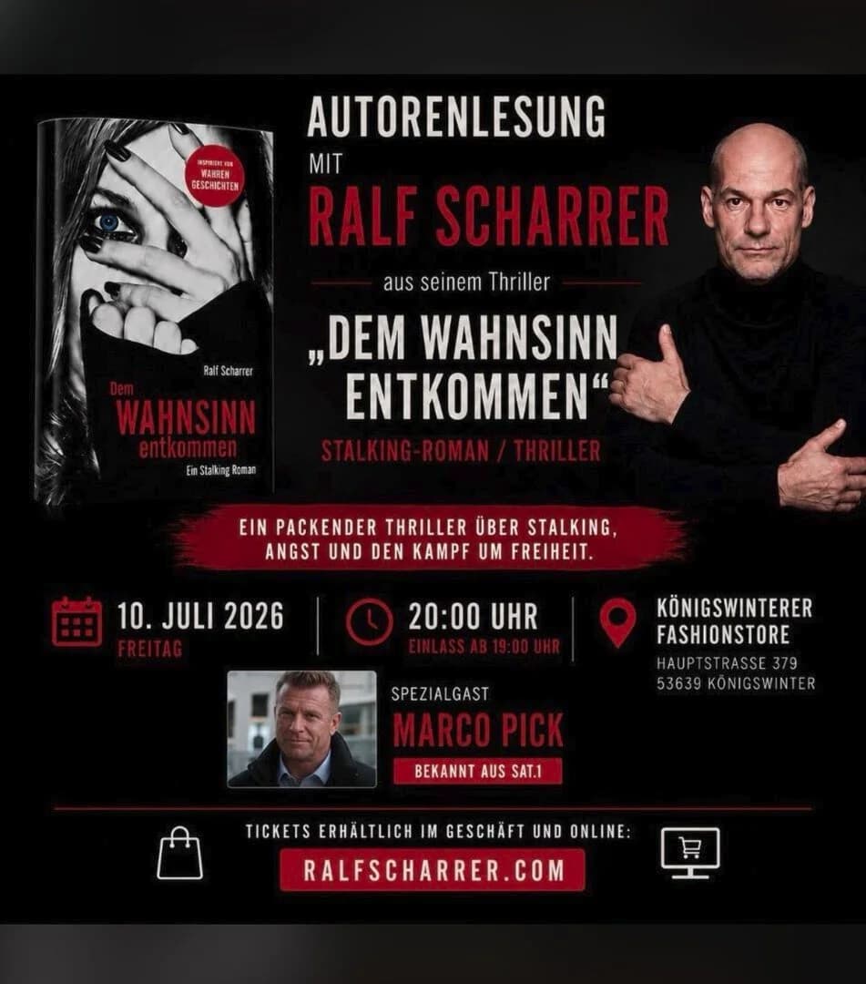 Königssommer 26 | Lesung mit Ralf Scharrer im Königswinterer Hof