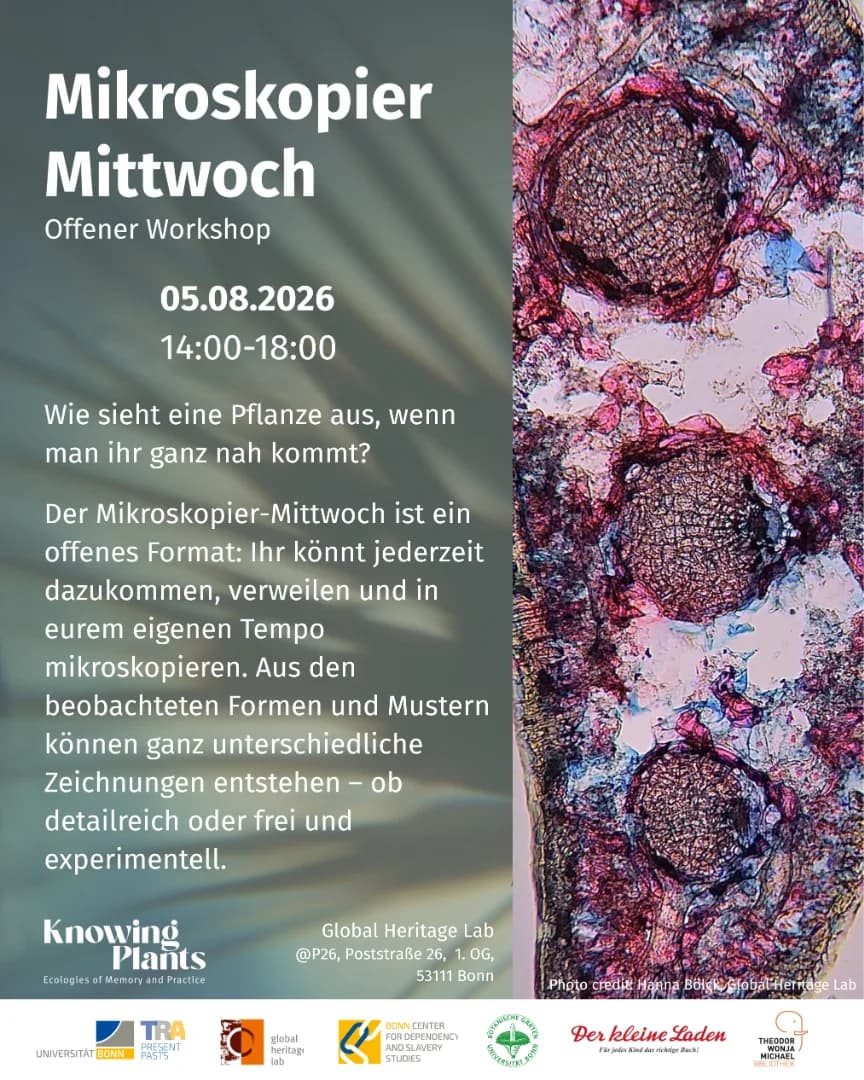 Mikroskopier-Mittwoch, Offener Workshop