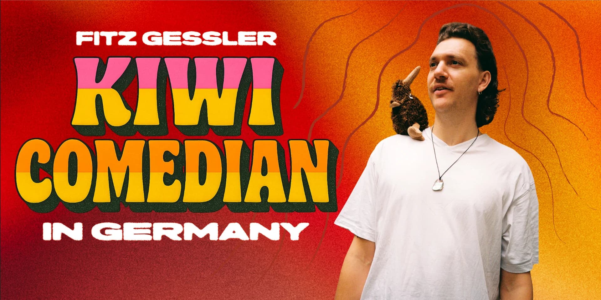 Fitz Gessler - Kiwi Comedian in Germany - English Comedy