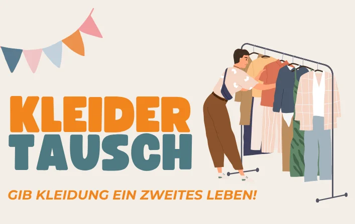Kleidertauschbörse – Kleidung tauschen statt neu kaufen