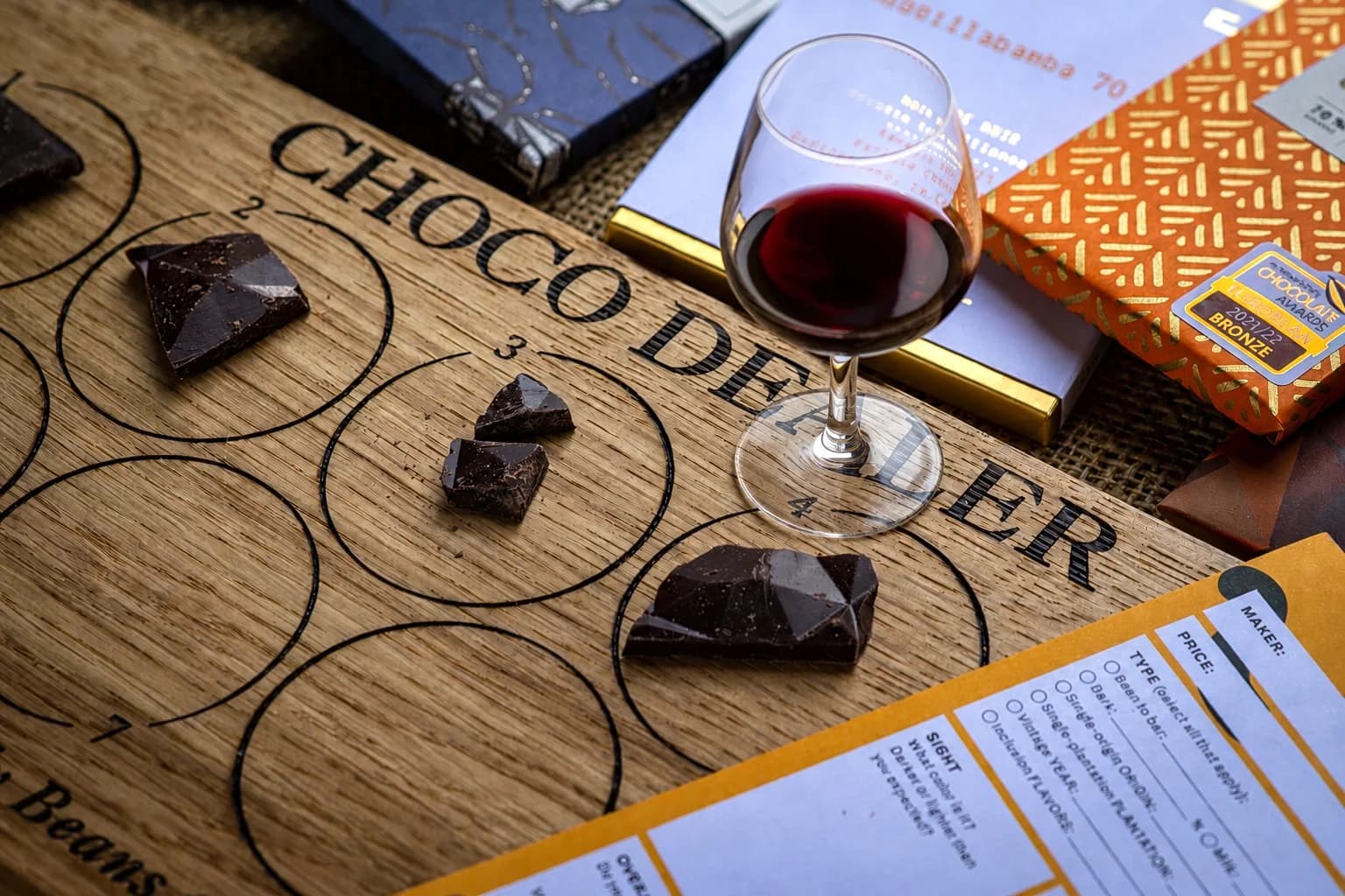 GEORGISCHE WEINPROBE & DIE WELT DER SCHOKOLADE ENTDECKEN