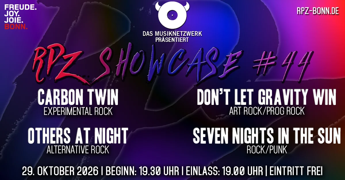 Das Musiknetzwerk präsentiert: RPZ Showcase #44