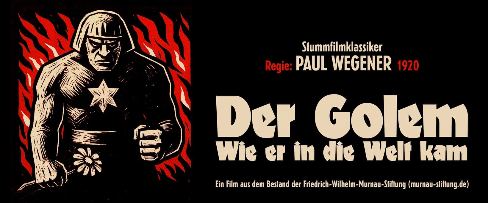 Halloween-Special: Der Golem, wie er in die Welt kam (Stummfilm/Livemusik/Talk)