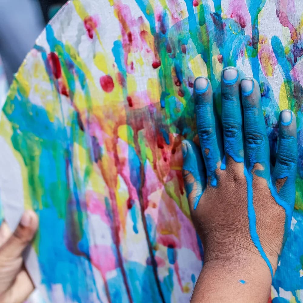 Workshop für Familien: Mit allen Sinnen