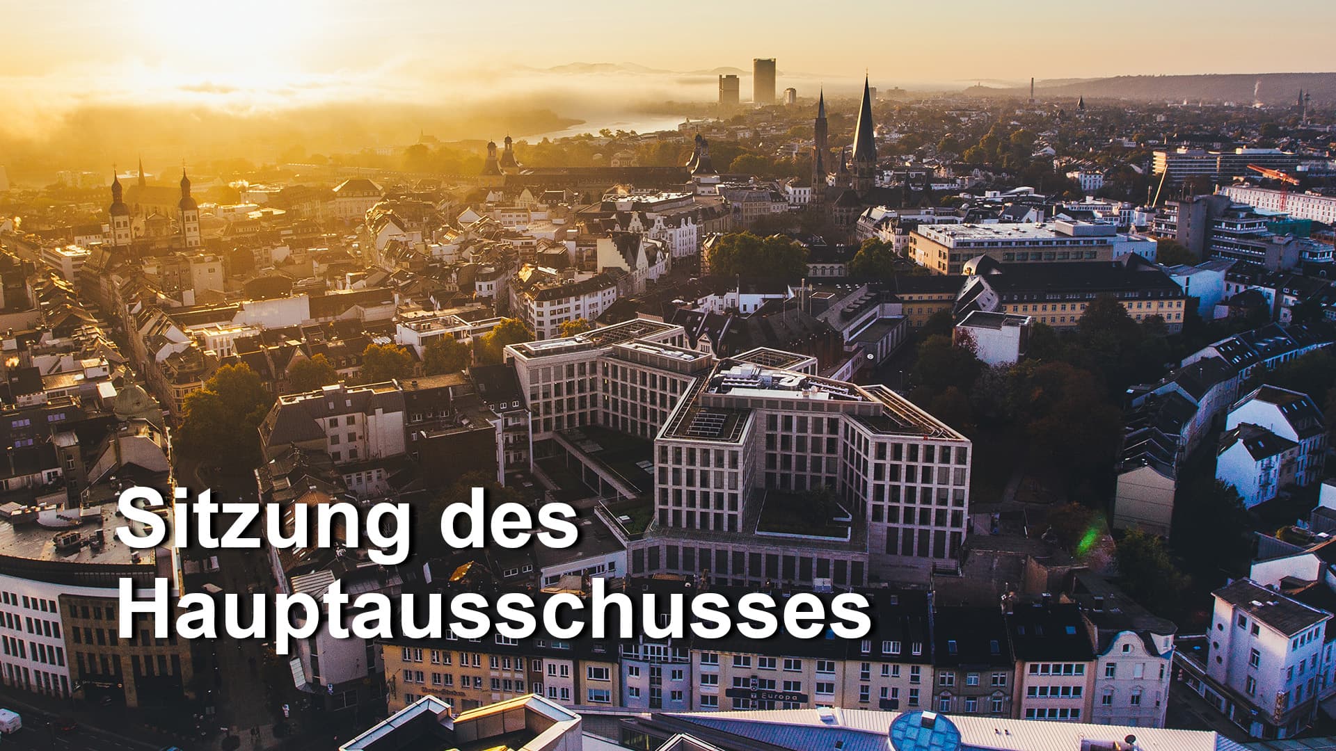 Sitzung des Hauptausschusses