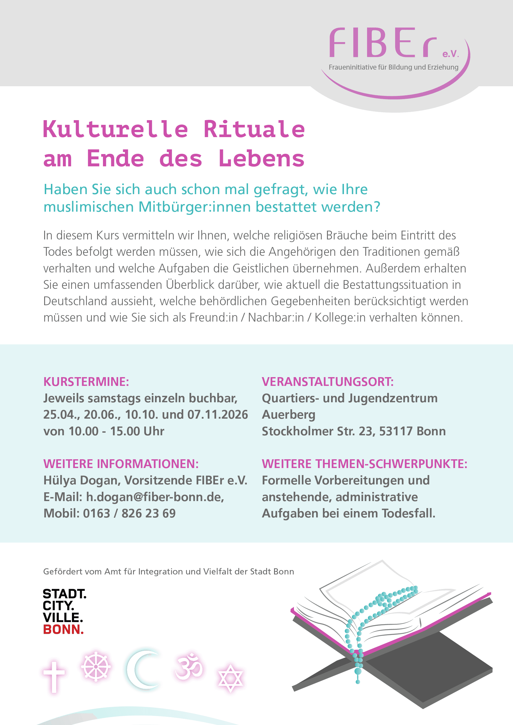 Kulturelle Rituale am Ende des Lebens